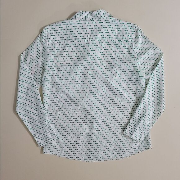 Gap Women's Fitted Boyfriend Button-Down Shirt - Picture 14 of 15